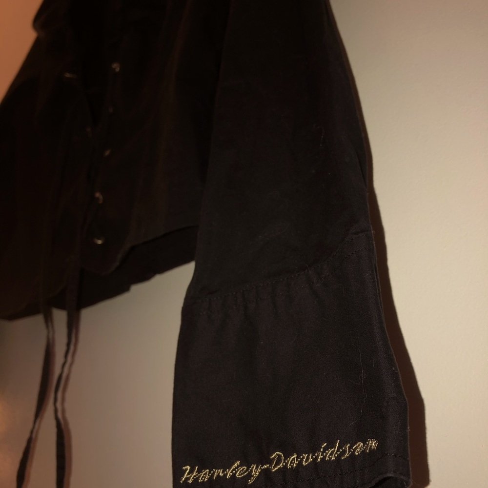 Harley-Davidson Lace Up Shirt
